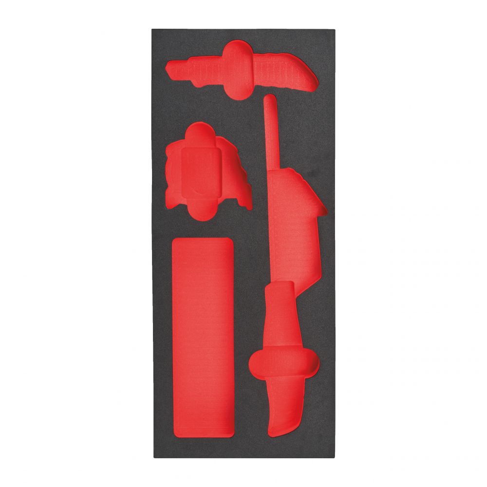 Ersatz-Einlage 1/3 für Schneid- und Messwerkzeug, für Werkstattwagen 78 cm